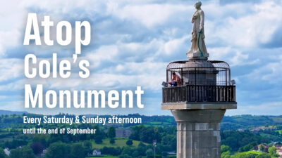 Atop Cole’s Monument Tour